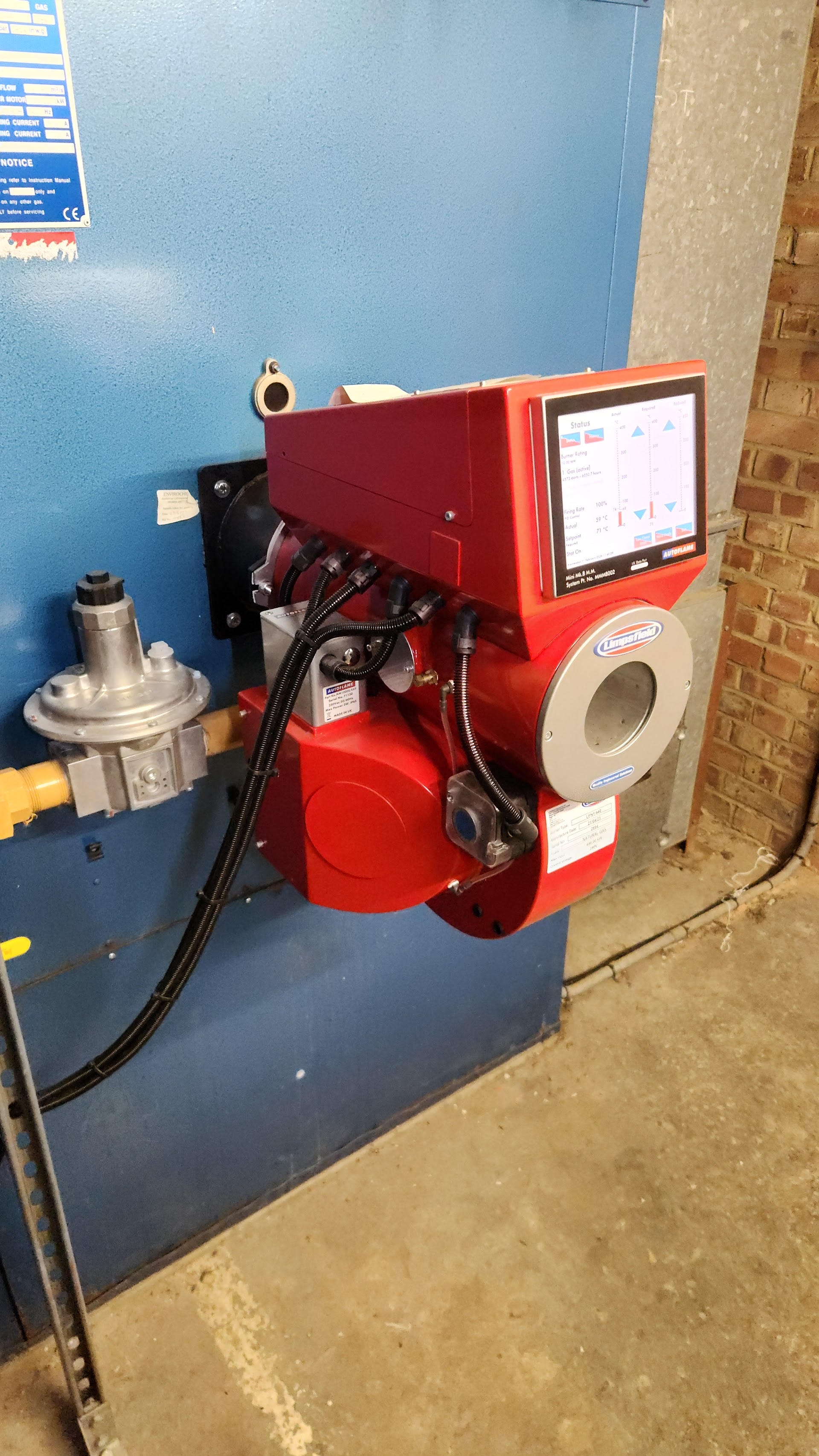 Commercial gas work